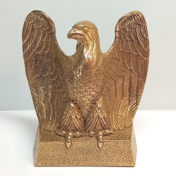 Pair of heavy brass eagle bookends. No flaws - Picture 2 of 8